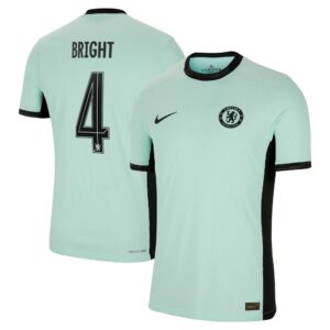 Chelsea Third Vapor Match Shirt 2023-24 With Bright 4 Printing