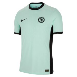 Chelsea Third Vapor Match Shirt 2023-24 With Lawrence 12 Printing