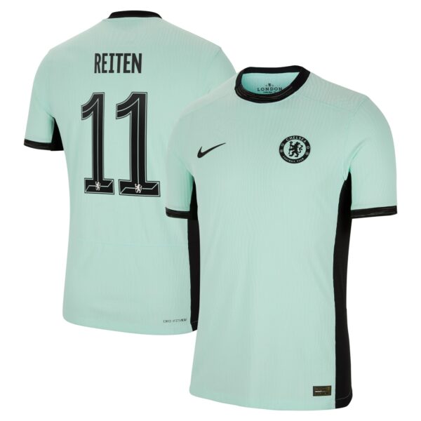 Chelsea Third Vapor Match Shirt 2023-24 With Reiten 11 Printing