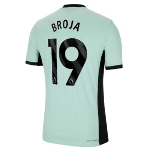 Chelsea Third Vapor Match Sponsored Shirt 2023-24 With Broja 19 Printing