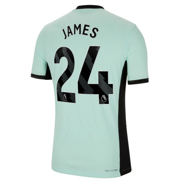 Chelsea Third Vapor Match Sponsored Shirt 2023-24 With James 24 Printing