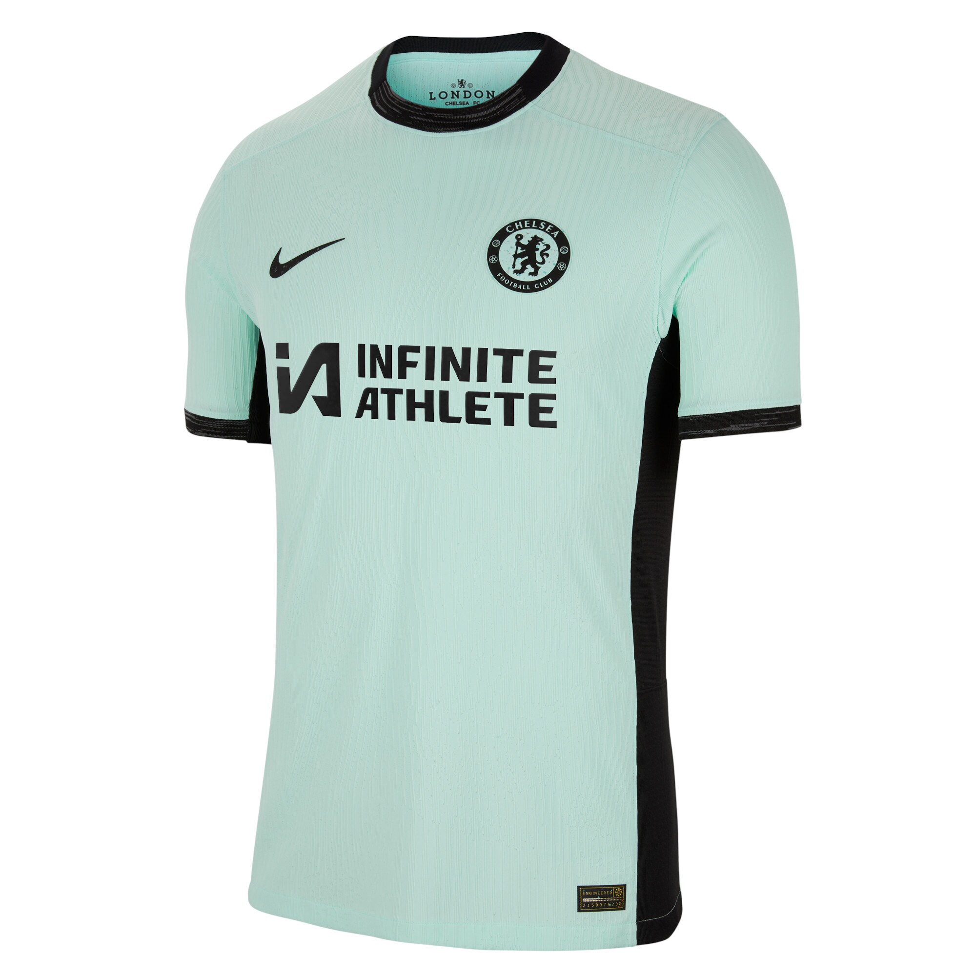 Chelsea Third Vapor Match Sponsored Shirt 2023-24 With Madueke 11 Printing