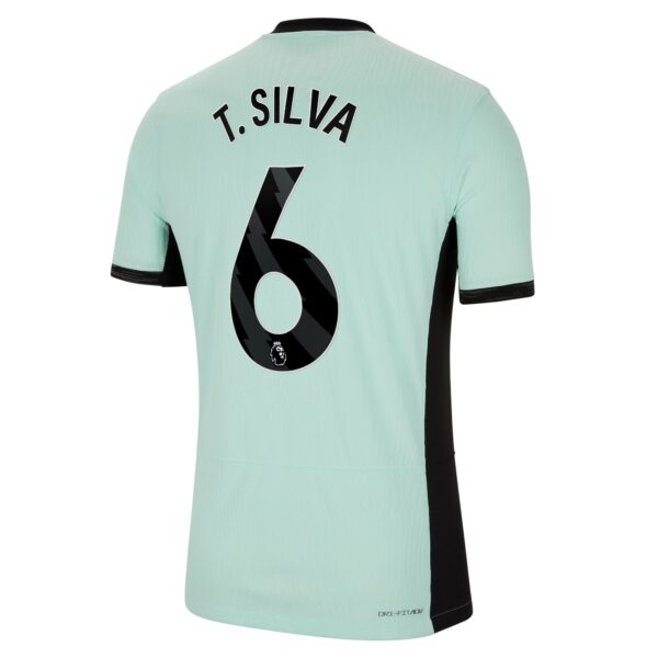 Chelsea Third Vapor Match Sponsored Shirt 2023-24 With Silva 6 Printing