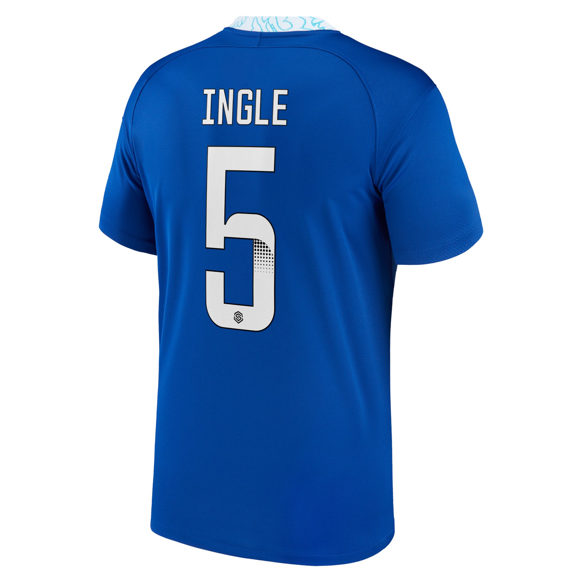 Chelsea WSL Home Stadium Shirt 2022-23 with Ingle 5 printing