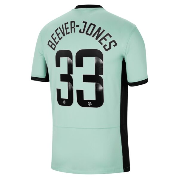 Chelsea Wsl Third Stadium Shirt 2023-24 With Beever-Jones 33 Printing