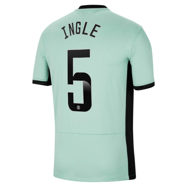 Chelsea Wsl Third Stadium Shirt 2023-24 With Ingle 5 Printing