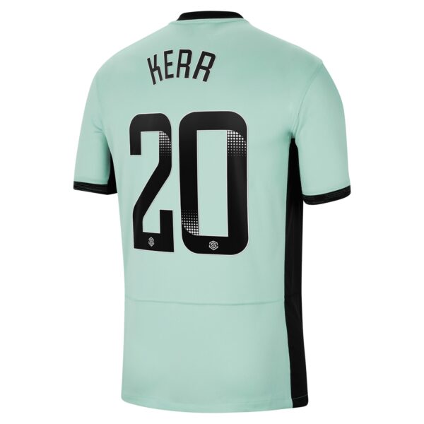 Chelsea Wsl Third Stadium Shirt 2023-24 With Kerr 20 Printing