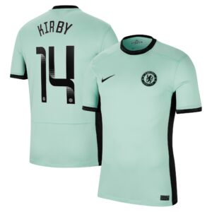 Chelsea Wsl Third Stadium Shirt 2023-24 With Kirby 14 Printing