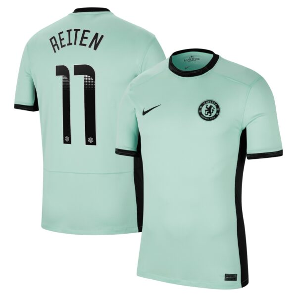 Chelsea Wsl Third Stadium Shirt 2023-24 With Reiten 11 Printing
