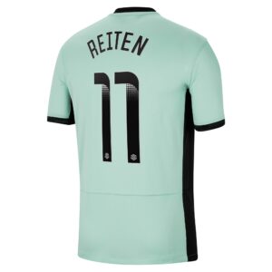 Chelsea Wsl Third Stadium Shirt 2023-24 With Reiten 11 Printing