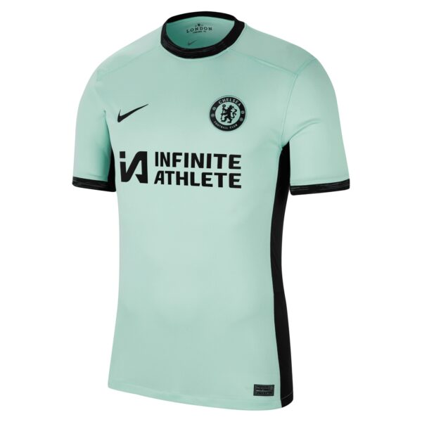 Chelsea Wsl Third Stadium Sponsored Shirt 2023-24 With Cankovic 28 Printing