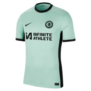 Chelsea Wsl Third Stadium Sponsored Shirt 2023-24 With Carter 7 Printing