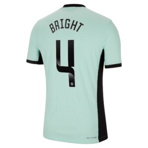 Chelsea Wsl Third Vapor Match Shirt 2023-24 With Bright 4 Printing