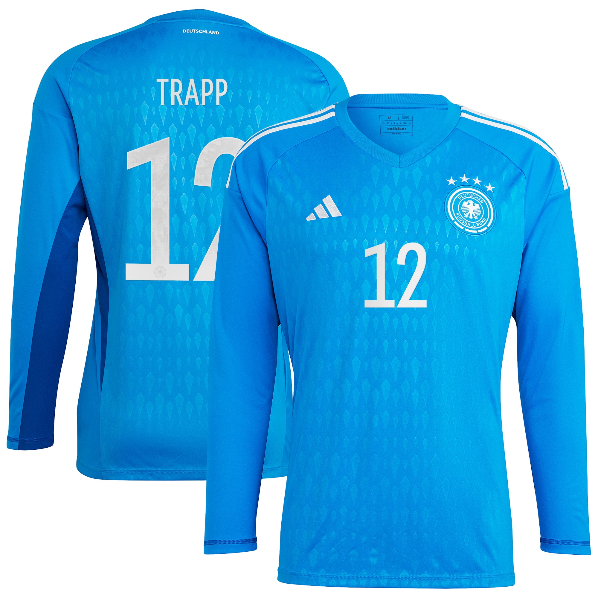 DFB Goalkeeper Shirt Long Sleeve with Trapp 12 printing