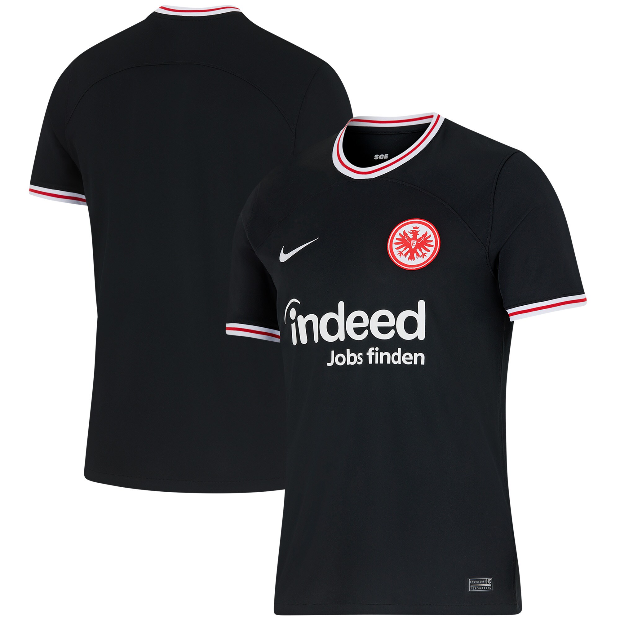 Eintracht Frankfurt Away Stadium Shirt 2023-24