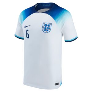 England Home Stadium Shirt 2022 with Maguire 6 printing