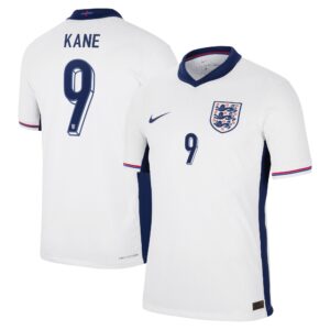England Dri Fit Adv Home Match Shirt 2024 with Kane 9 printing