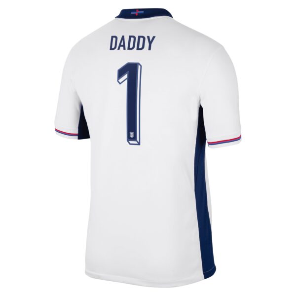 England Home Stadium Shirt 2024 with DADDY 1 printing