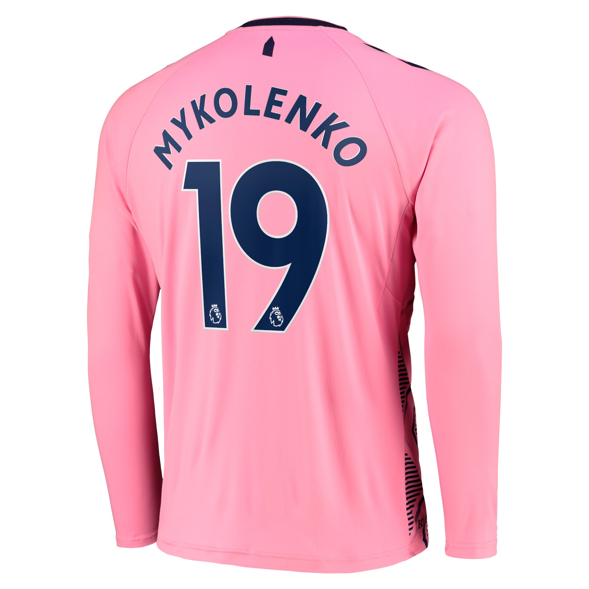 Everton Away Shirt 2022-2023 with Mykolenko 19 printing