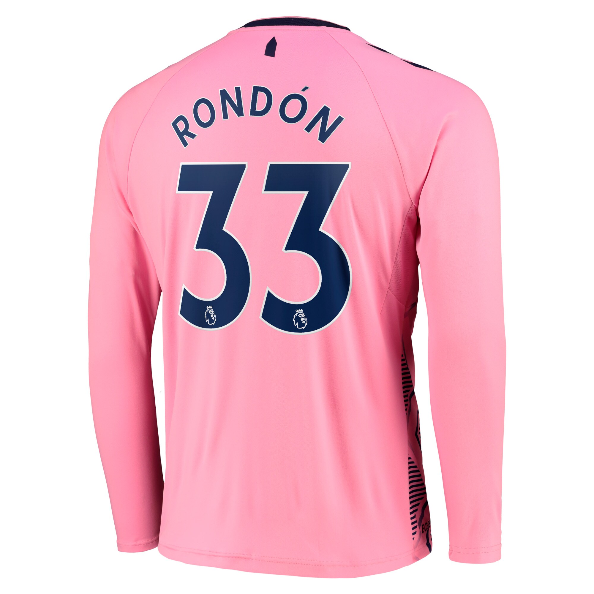 Everton Away Shirt 2022-23 - Long Sleeve with Rondón 33 printing