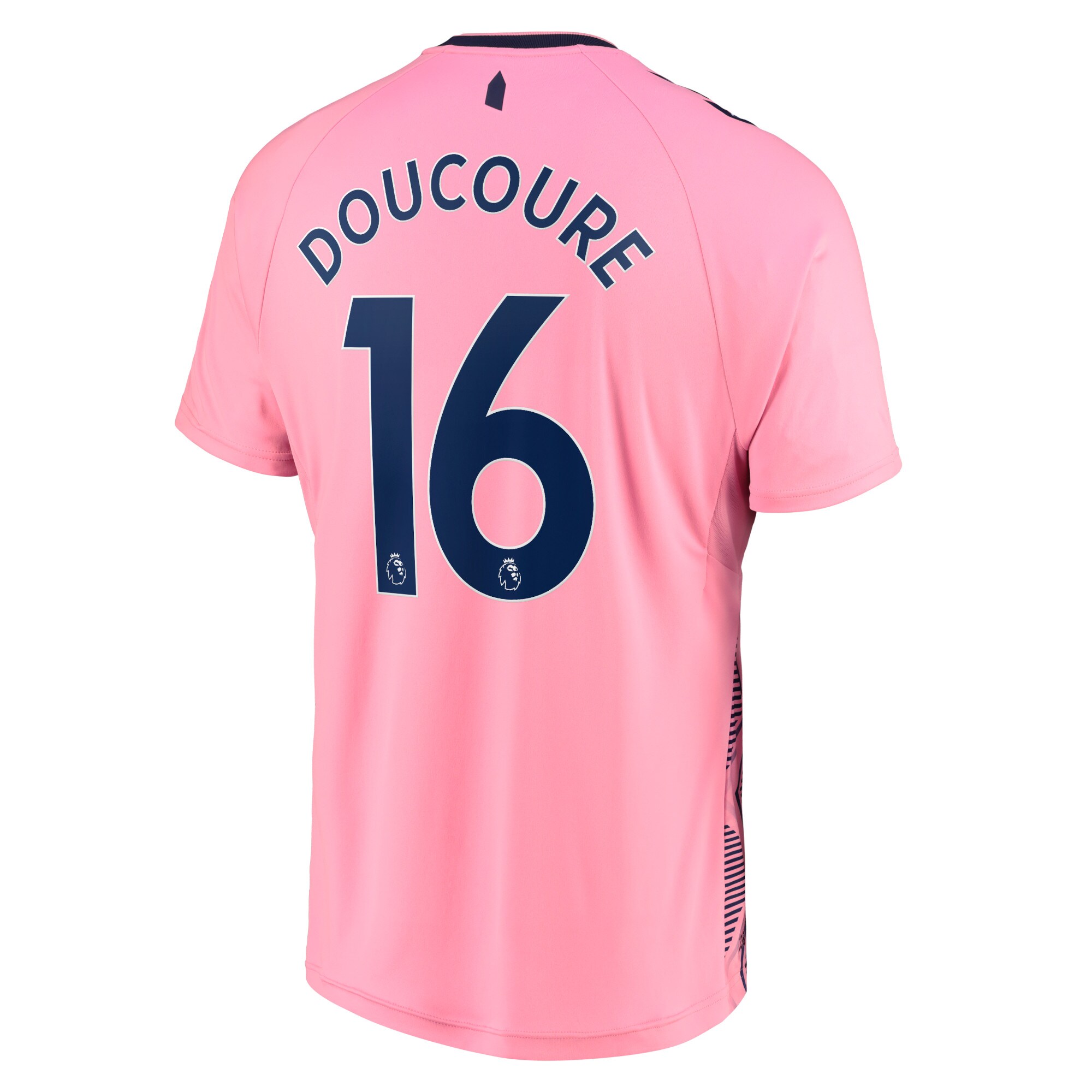 Everton Away Shirt 2022-23 with Doucoure 16 printing