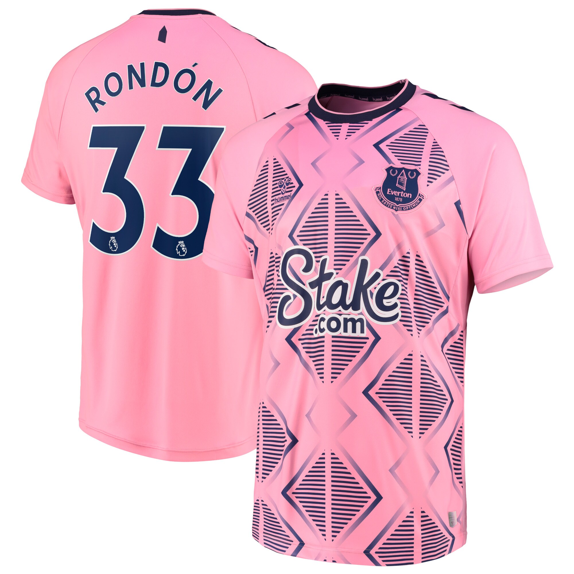 Everton Away Shirt 2022-23 with Rondón 33 printing