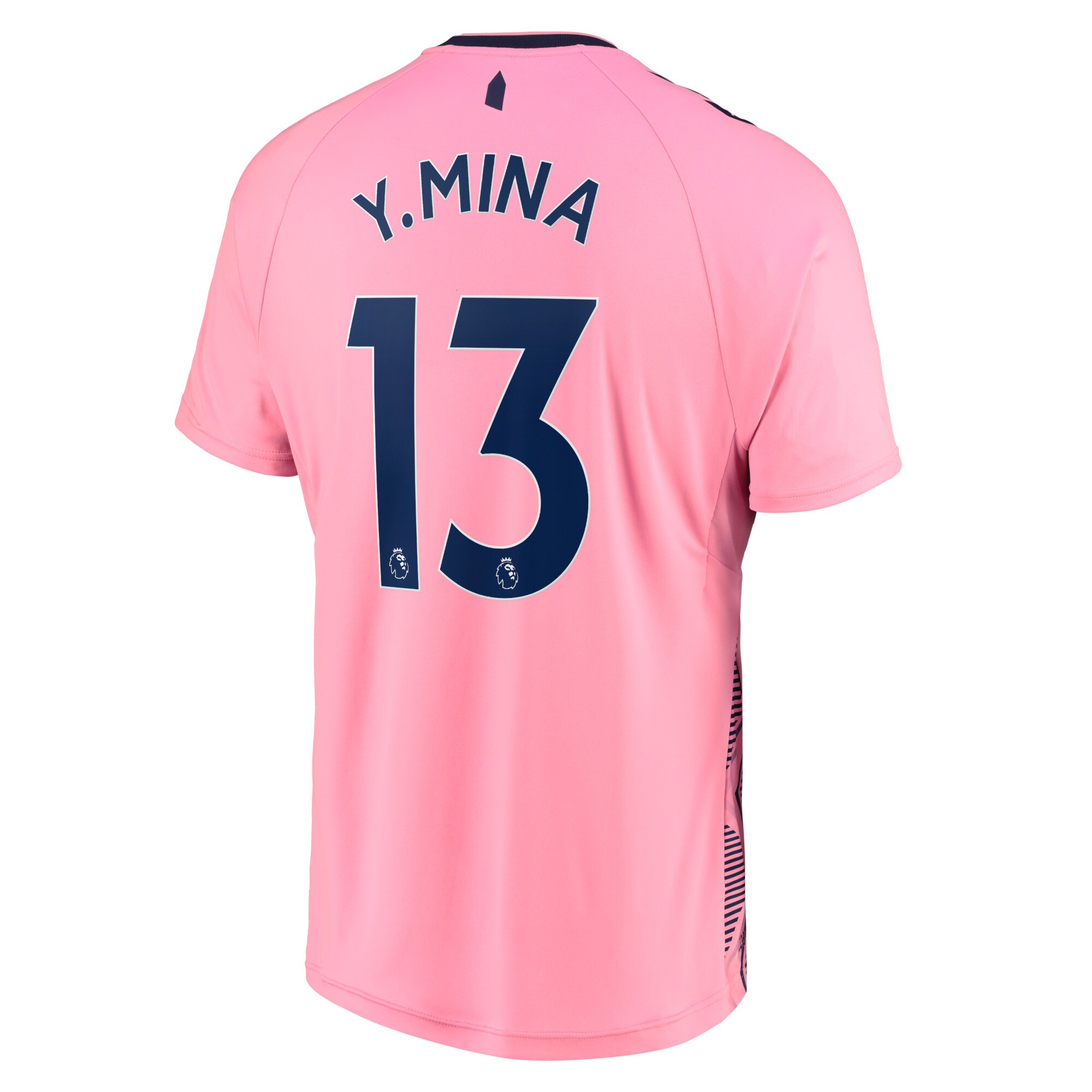 Everton Away Shirt 2022-2023 with Y.Mina 13 printing