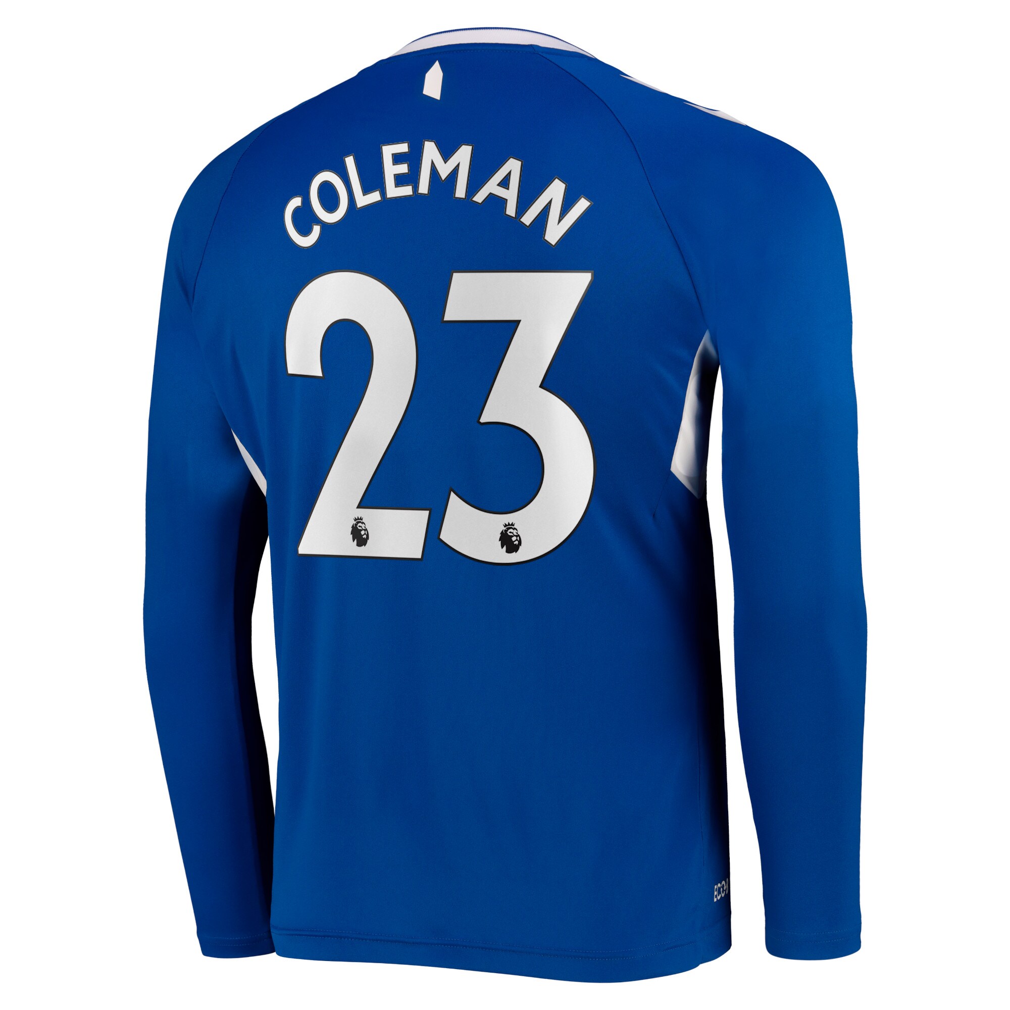 Everton Home Shirt 2022-23 - Long Sleeve with Coleman 23 printing