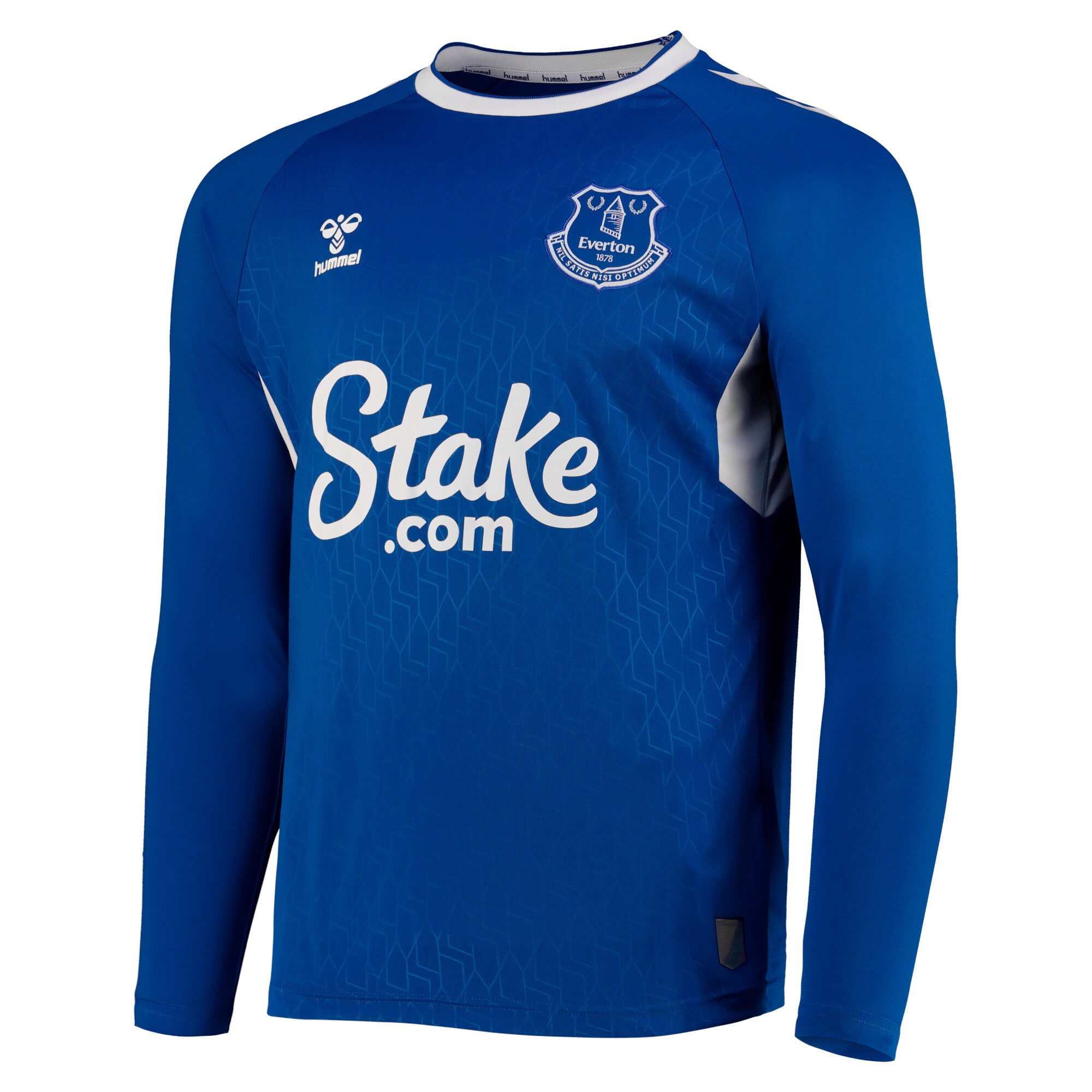 Everton Home Shirt 2022-23 - Long Sleeve with Iwobi 17 printing