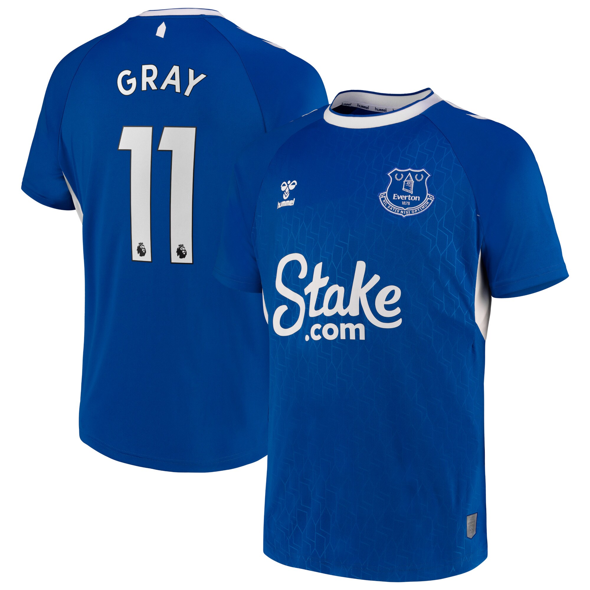 Everton Home Shirt 2022-23 with Gray 11 printing