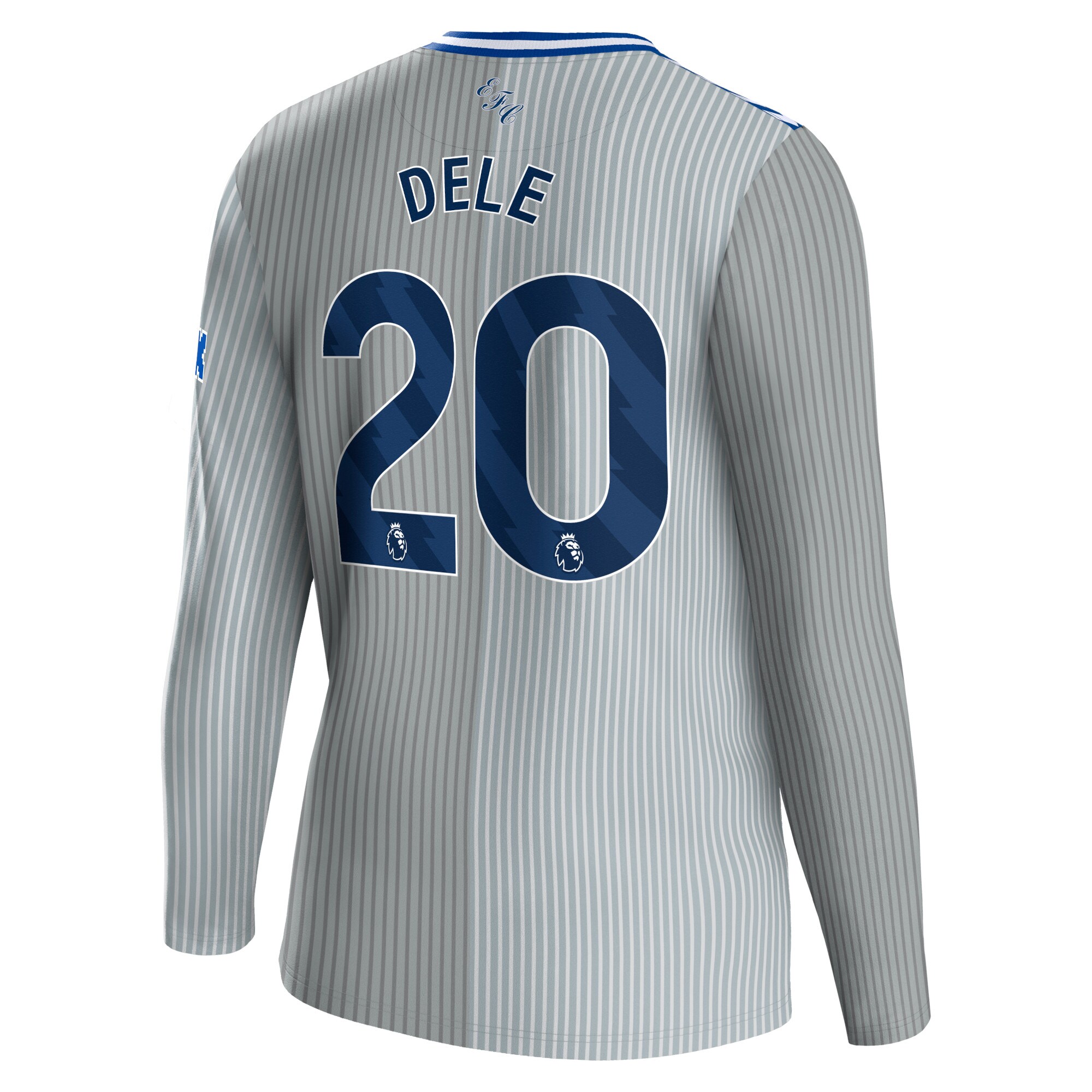 Everton Third Shirt 2023-24 Long Sleeve with Dele 20 printing