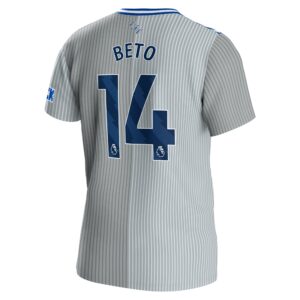 Everton Third Shirt 2023-24 with Beto 14 printing