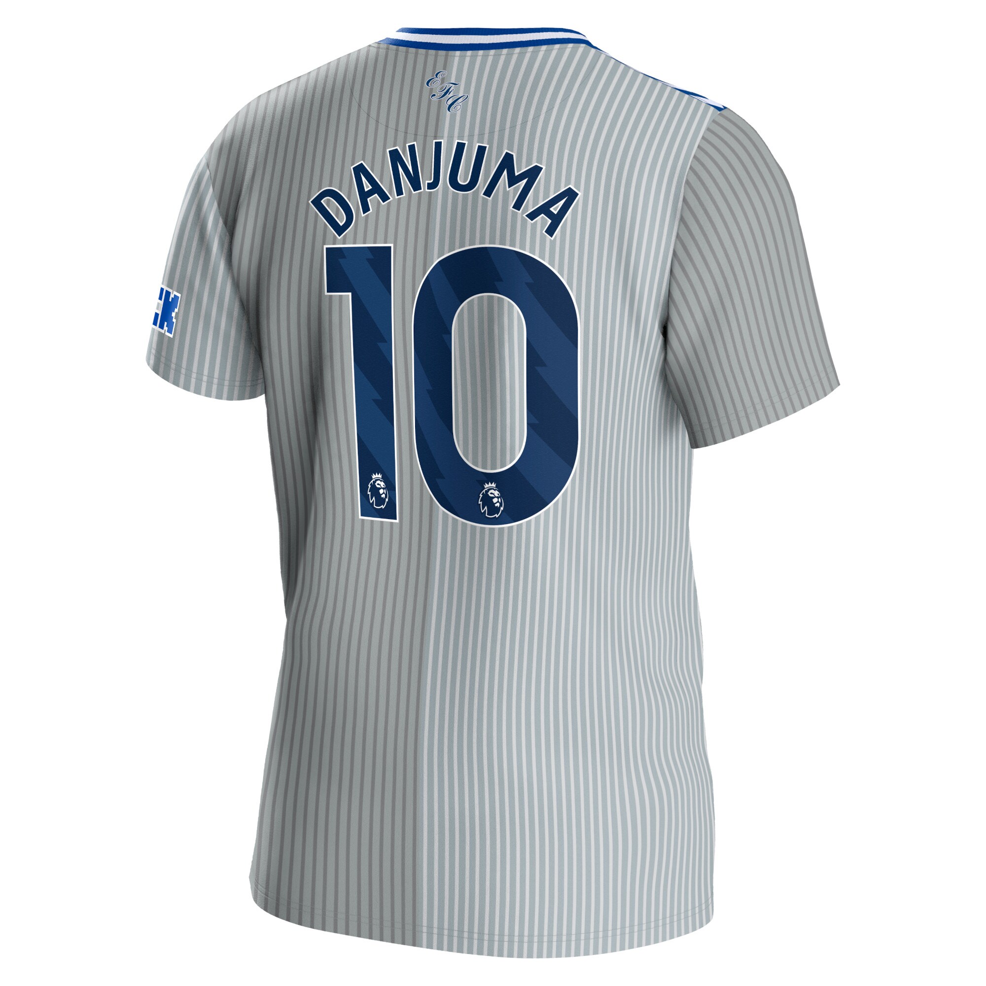 Everton Third Shirt 2023-24 with Danjuma 10 printing