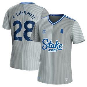 Everton Third Shirt 2023-24 with Y.Chermiti 28 printing