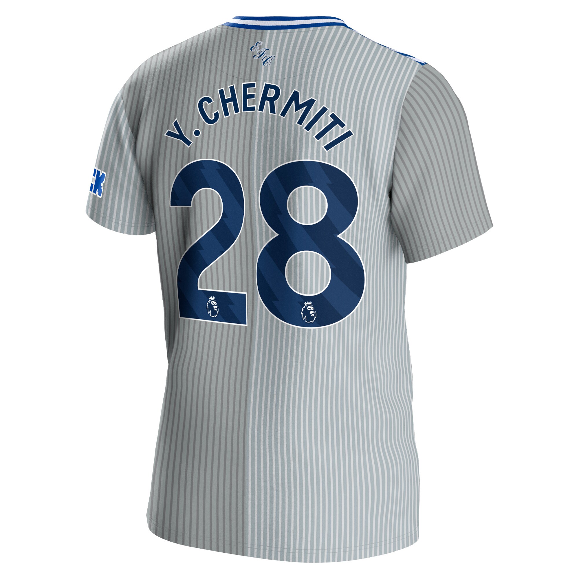 Everton Third Shirt 2023-24 with Y.Chermiti 28 printing