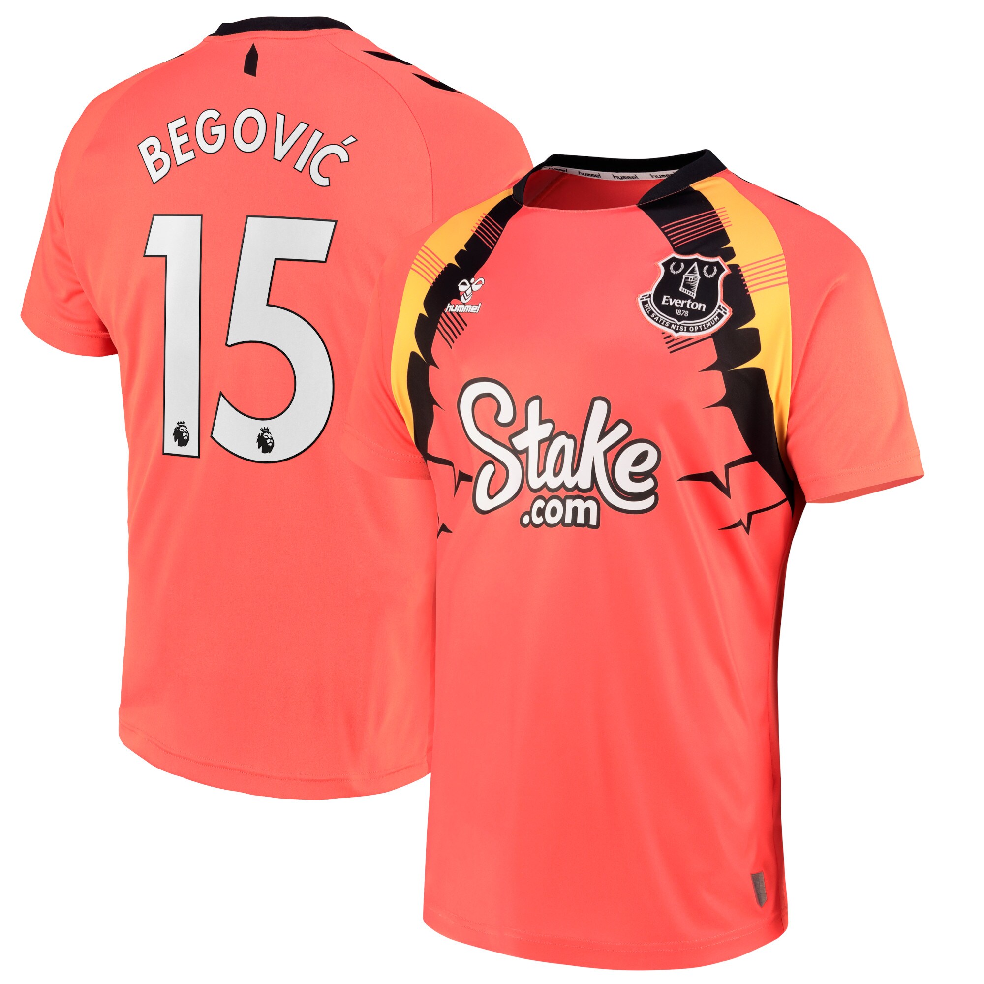 Everton Third Goalkeeper Shirt 2022-23 with Begovic 15 printing