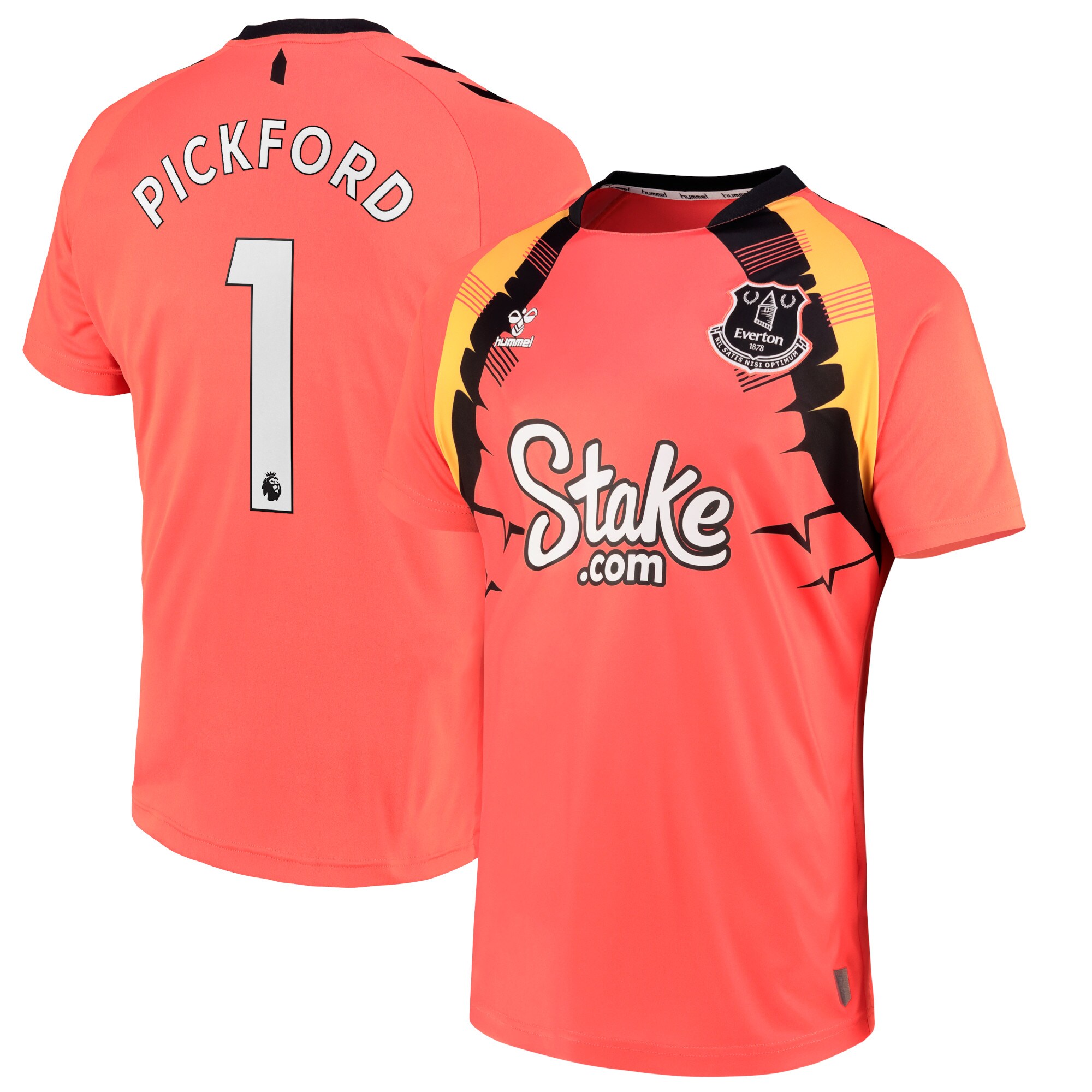 Everton Third Goalkeeper Shirt 2022-23 with Pickford 1 printing
