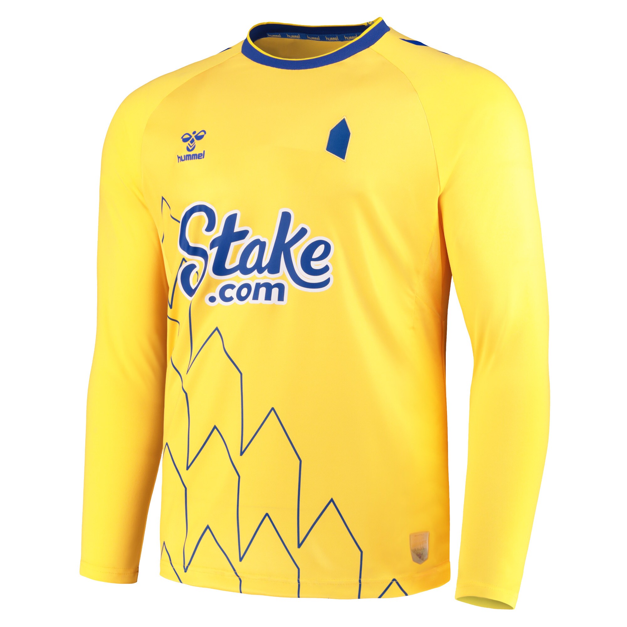 Everton Third Shirt 2022-23 - Long Sleeve with Calvert-Lewin 9 printing