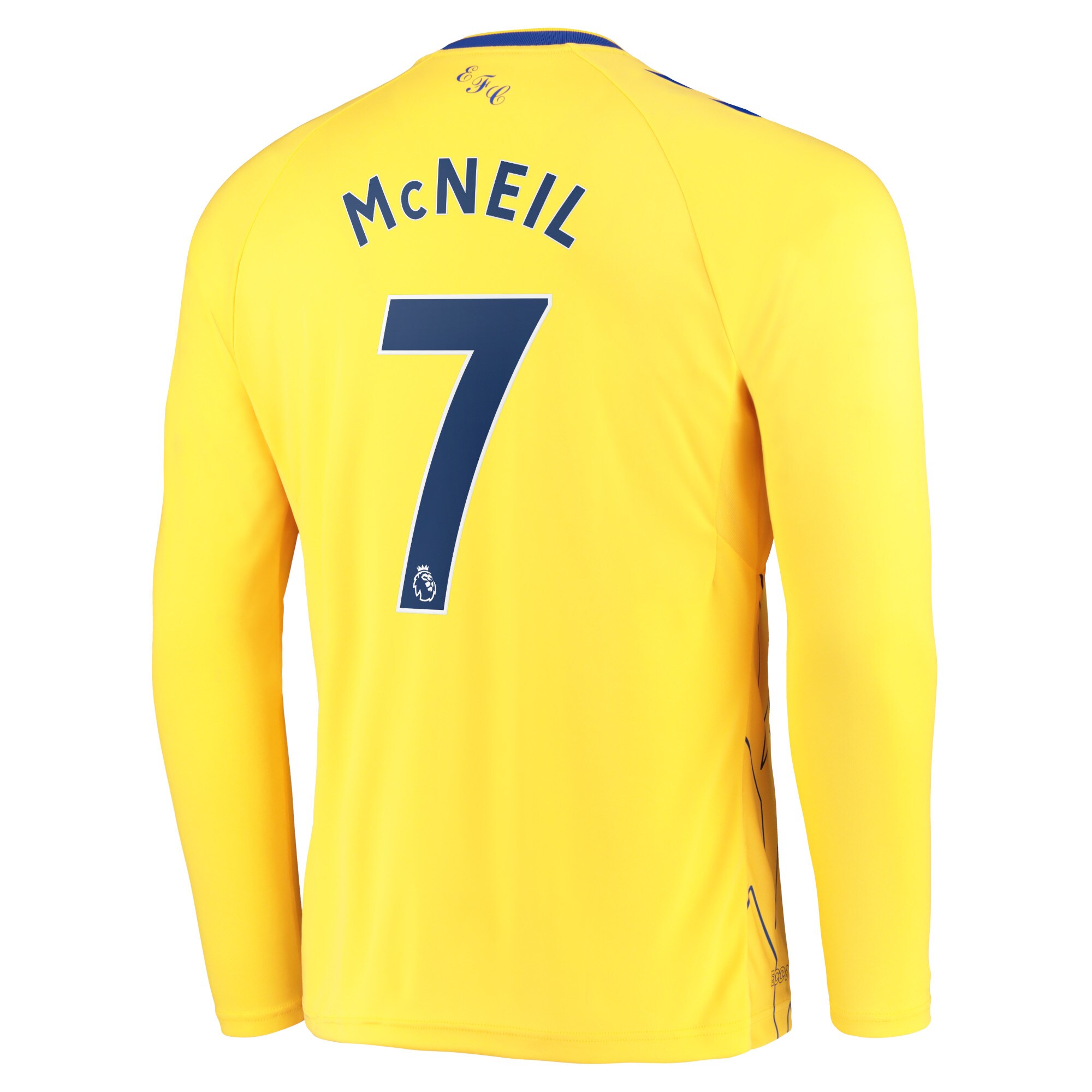 Everton Third Shirt 2022-23 - Long Sleeve with McNeil 7 printing