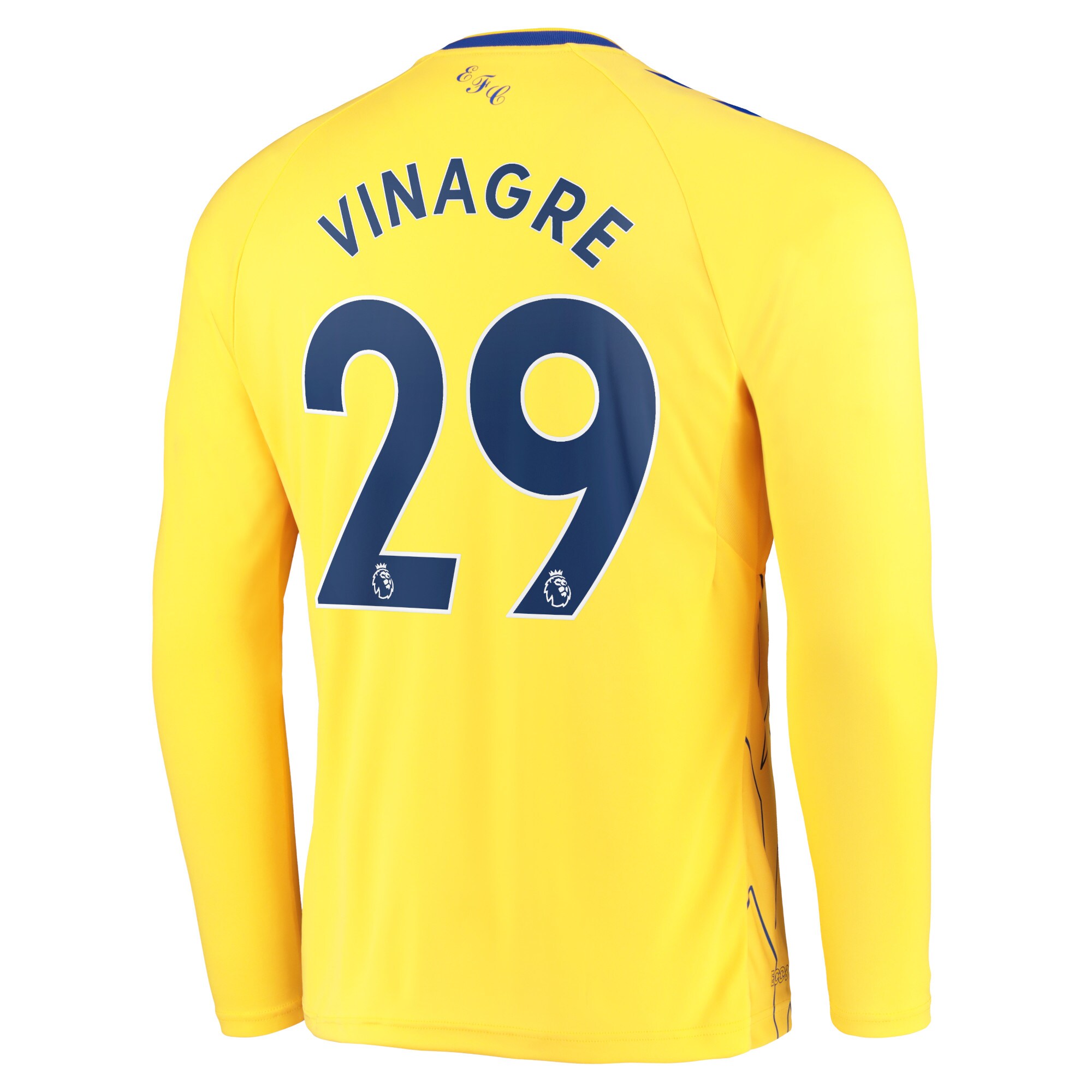 Everton Third Shirt 2022-23 - Long Sleeve with Vinagre 29 printing