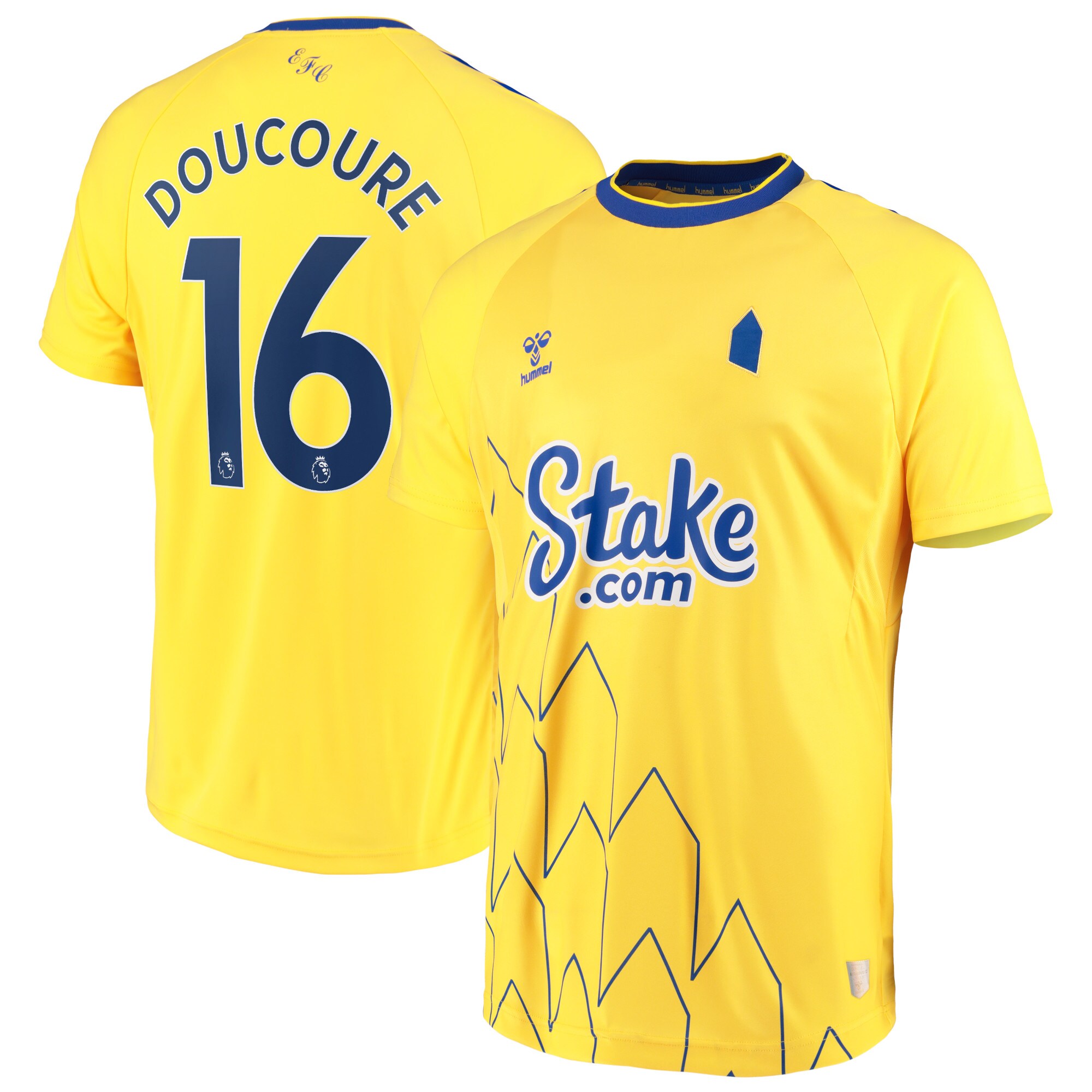 Everton Third Shirt 2022-23 with Doucoure 16 printing