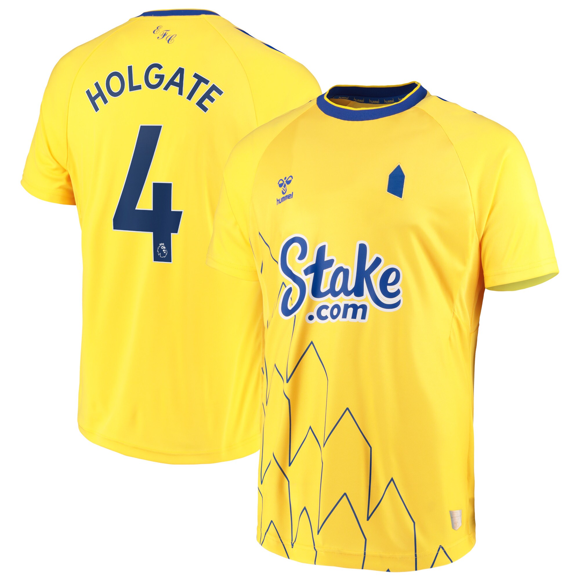 Everton Third Shirt 2022-23 with Holgate 4 printing