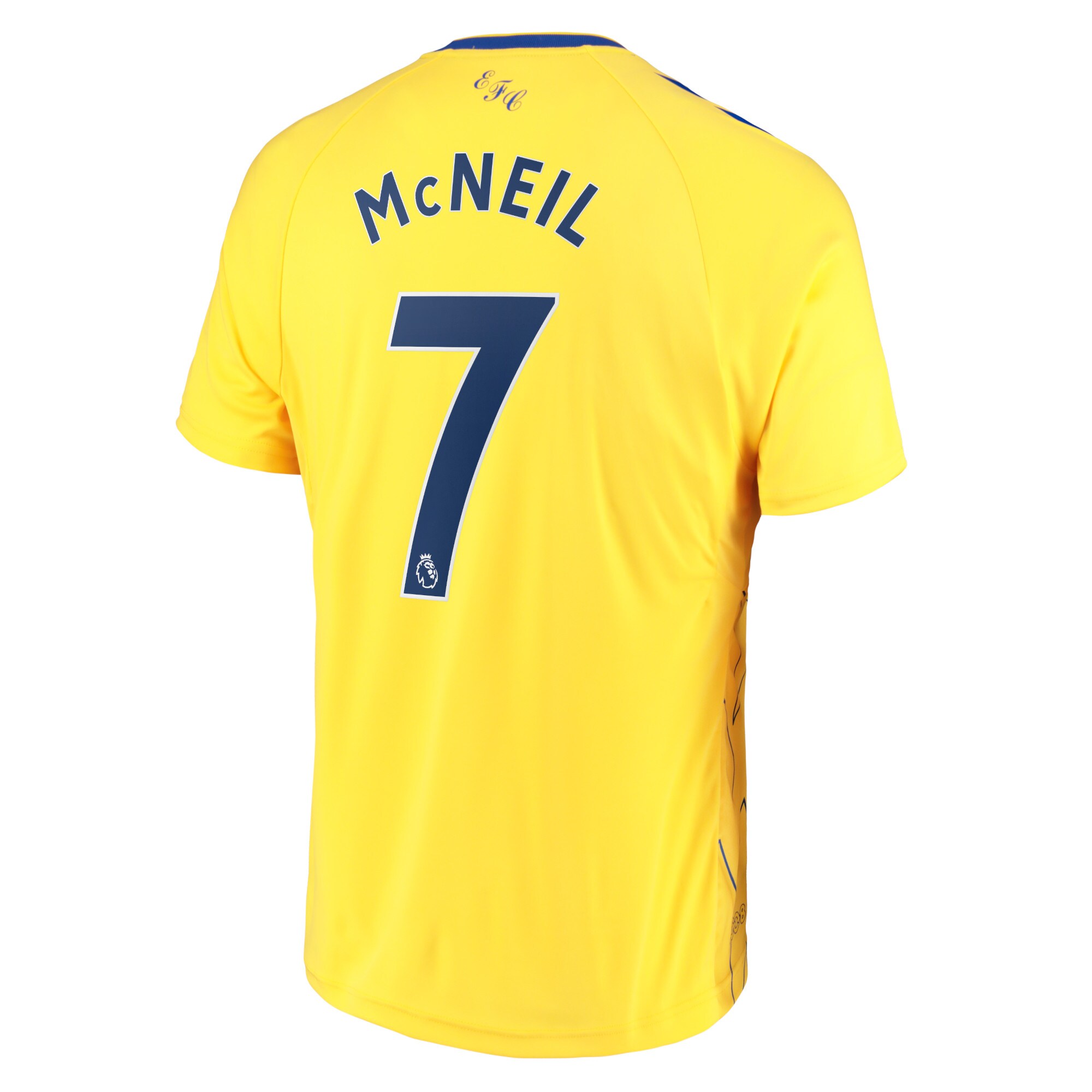 Everton Third Shirt 2022-23 with McNeil 7 printing
