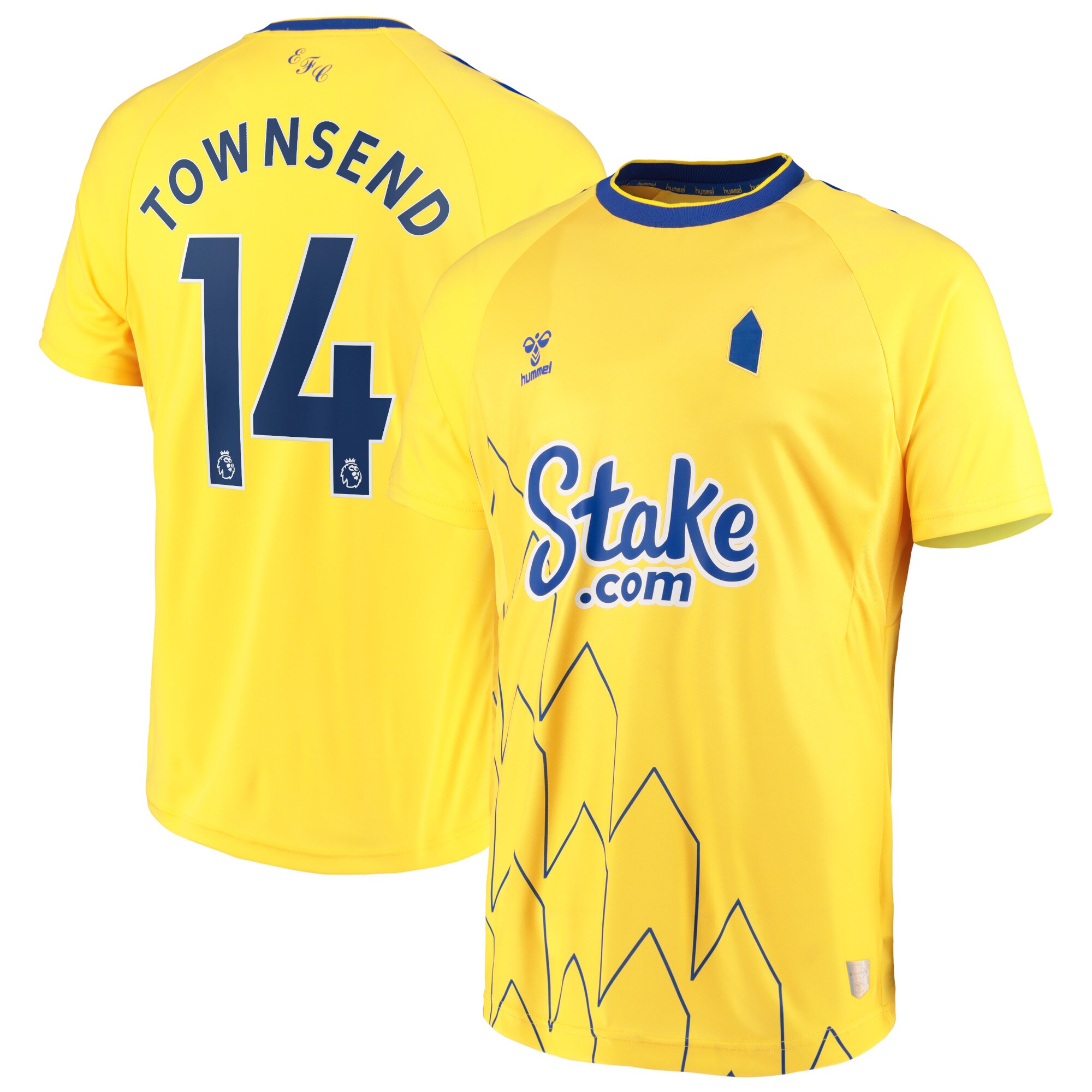 Everton Third Shirt 2022-23 with Townsend 14 printing