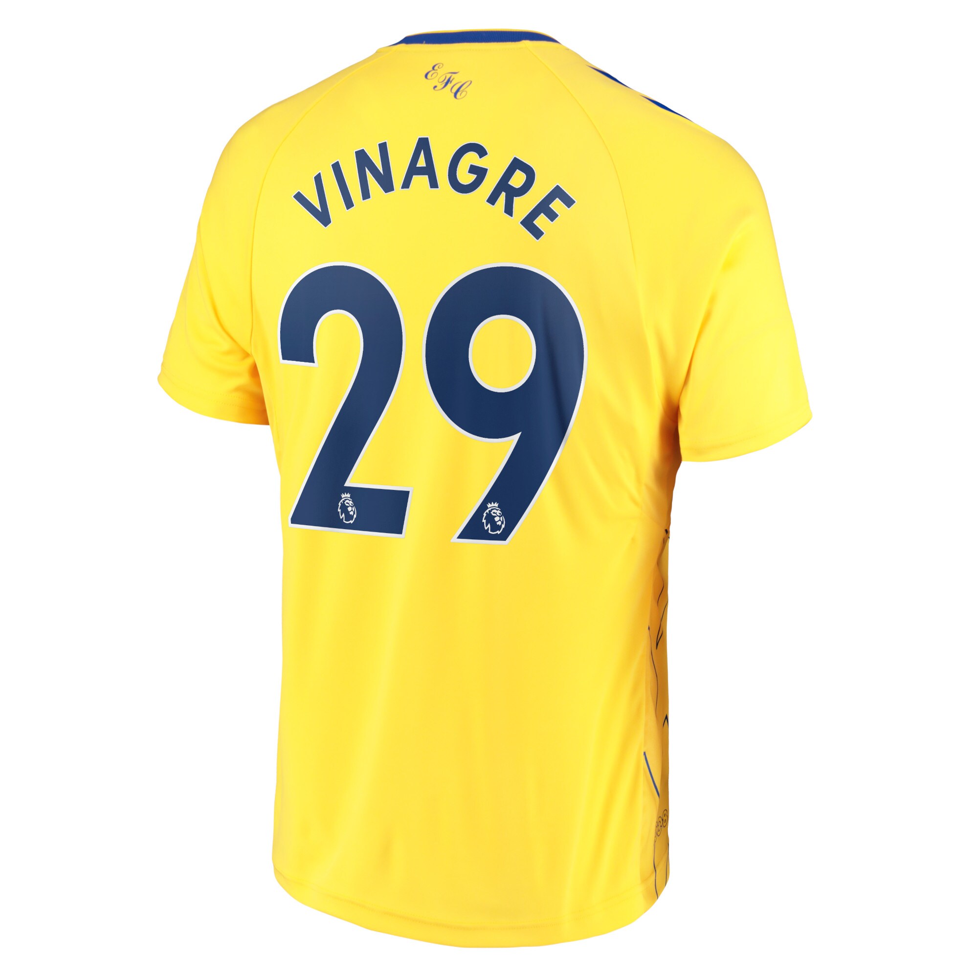 Everton Third Shirt 2022-23 with Vinagre 29 printing