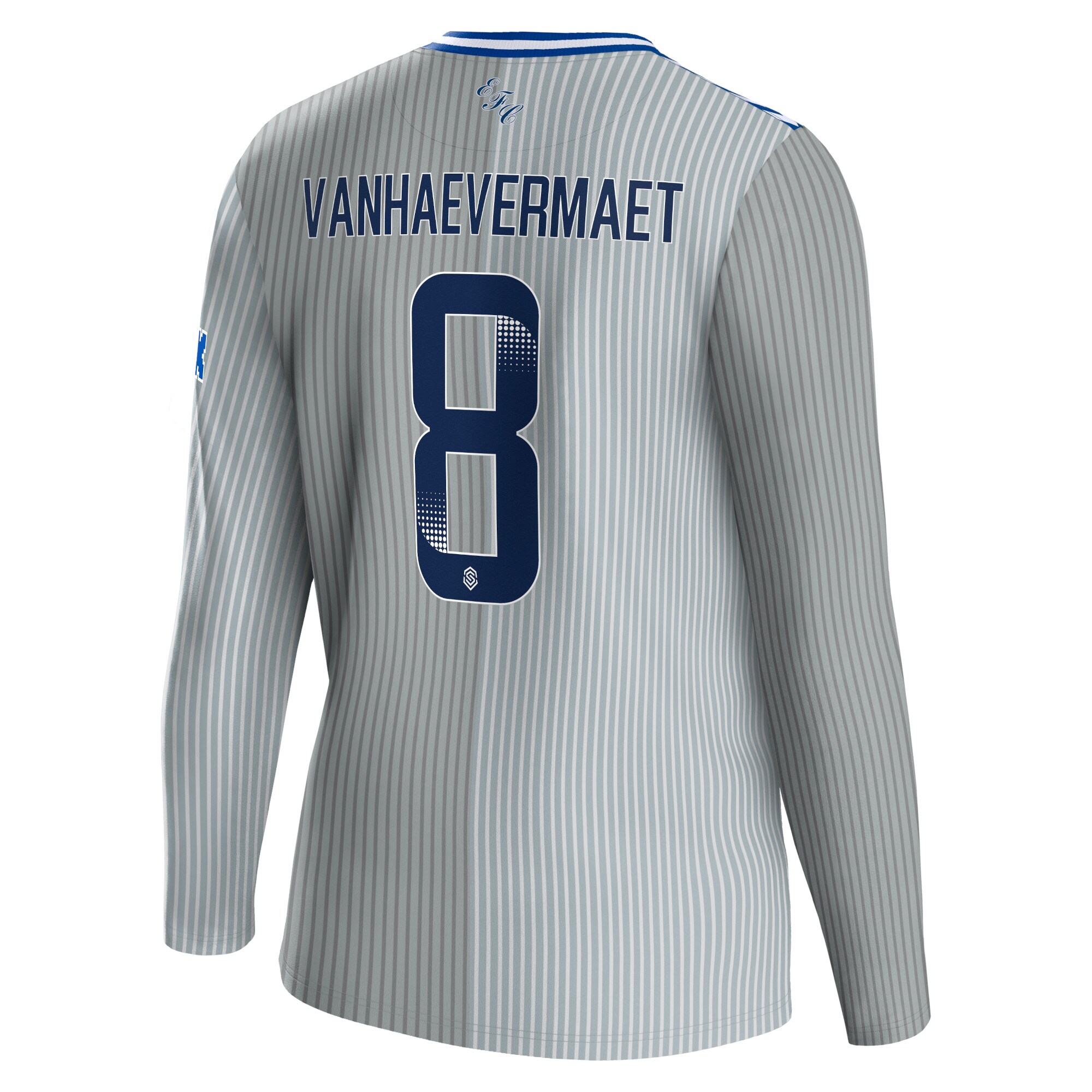 Everton WSL Third Shirt 2023-24 Long Sleeve with Vanhaevermaet 8 printing