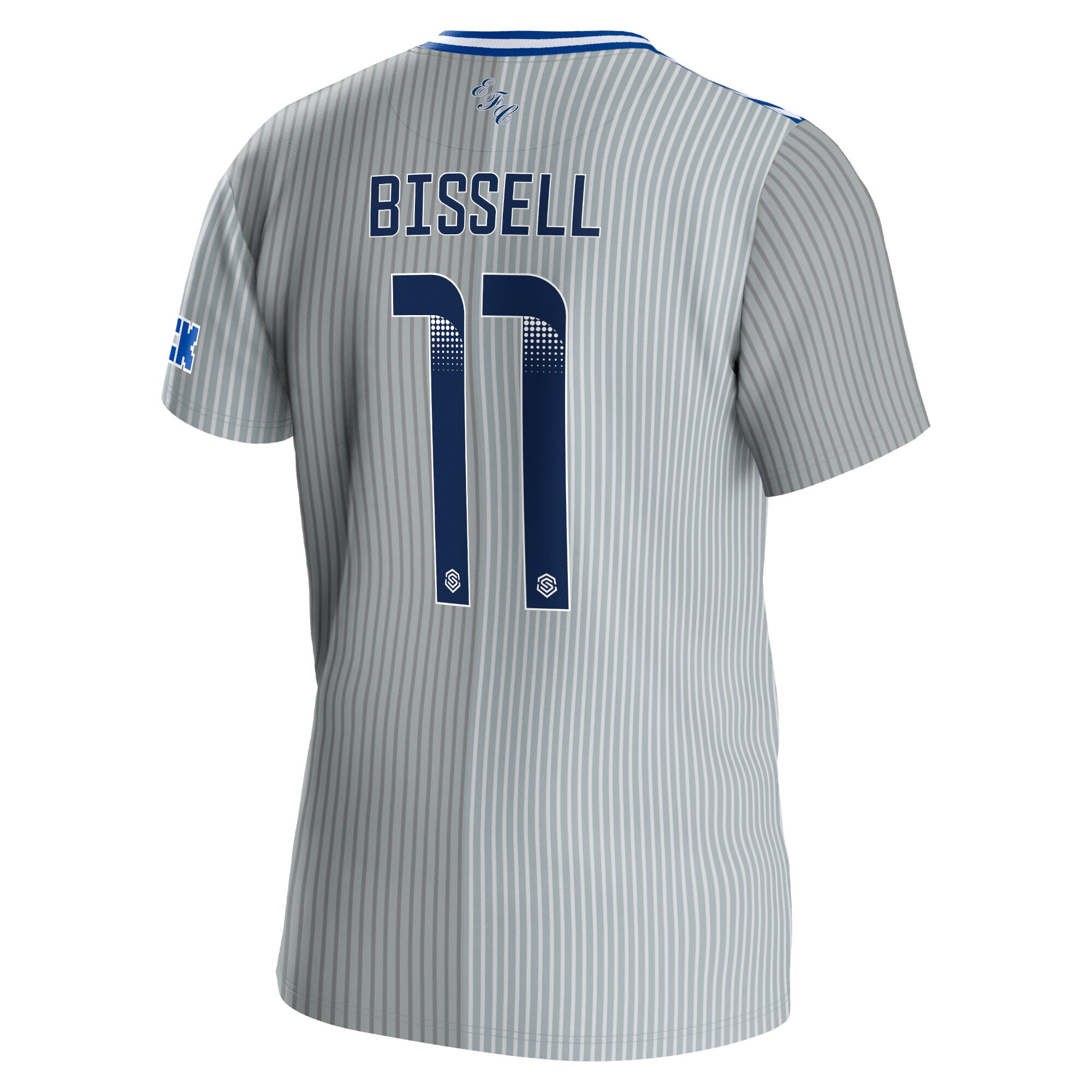 Everton WSL Third Shirt 2023-24 with Bissell 11 printing
