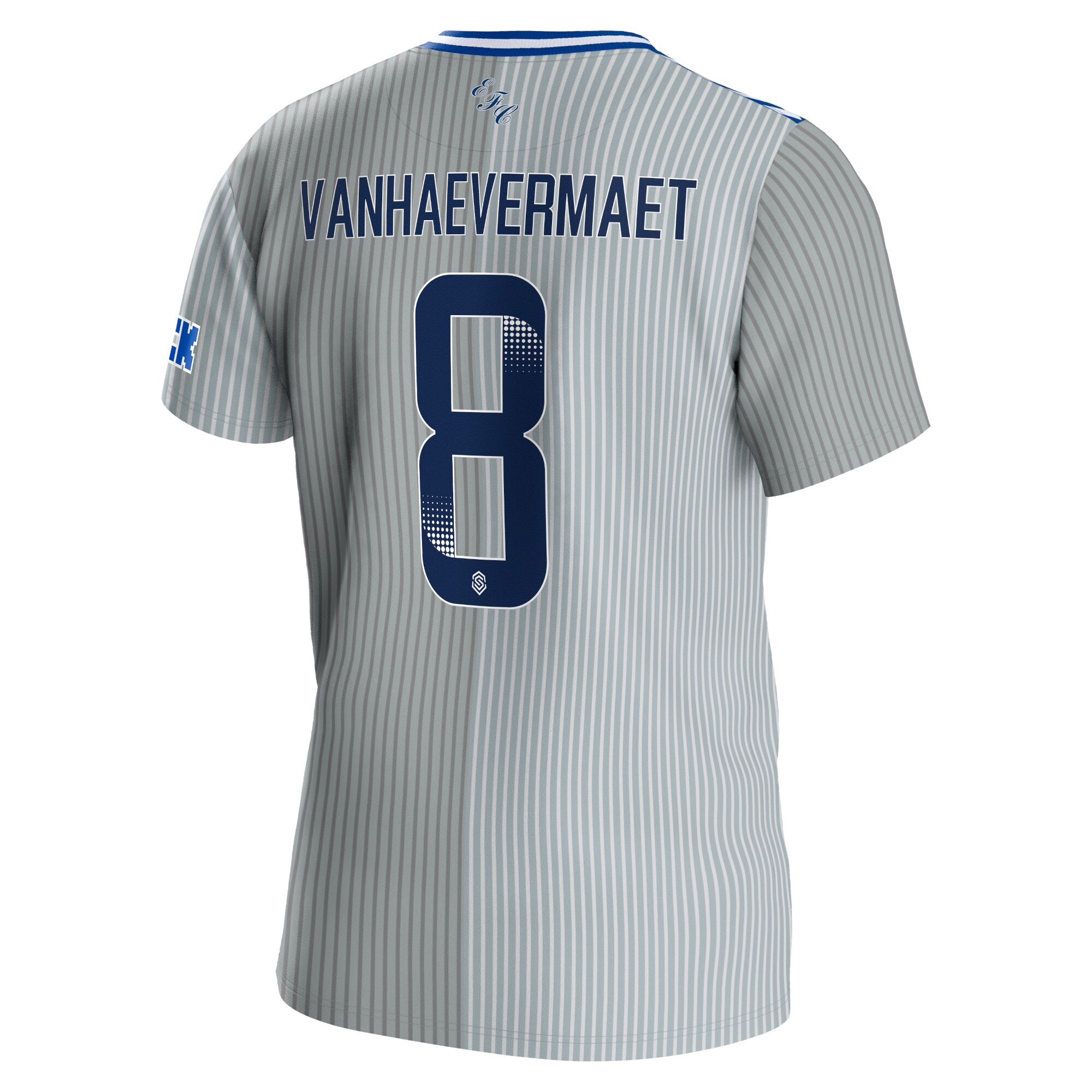 Everton WSL Third Shirt 2023-24 with Vanhaevermaet 8 printing