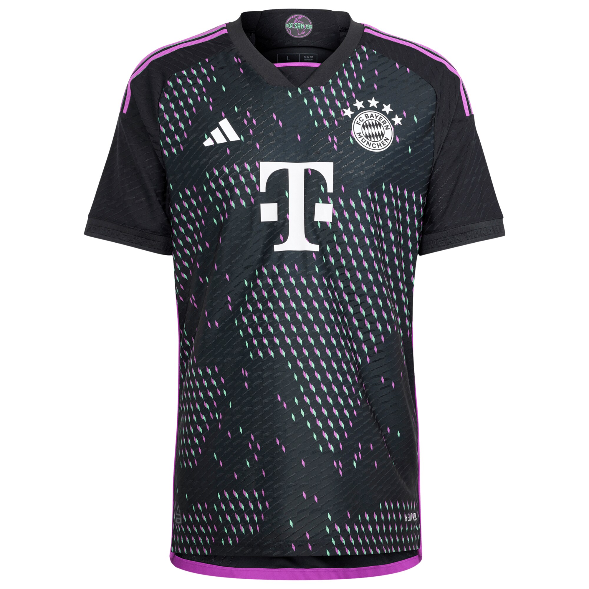 FC Bayern Away Authentic Shirt 2023-24 with Müller 25 printing