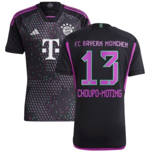 FC Bayern Away Shirt 2023-24 with Choupo-Moting 13 printing